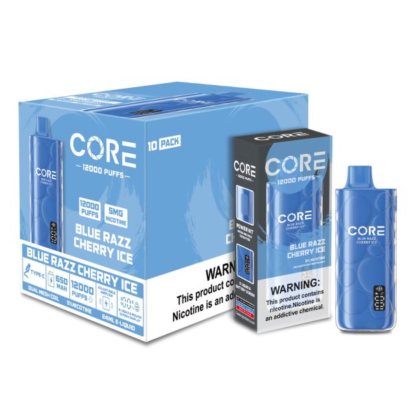 CORE DISPOSABLES 5% 12000 PUFFS