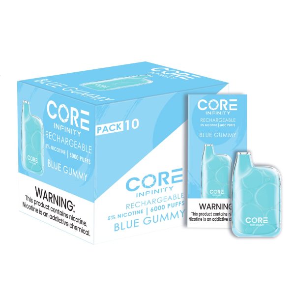 CORE INFINITY DISPOSABLES 5% 6000 PUFFS