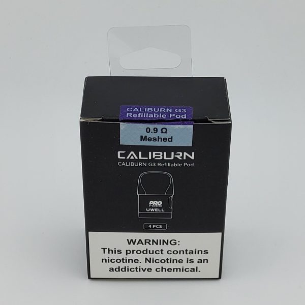 Caliburn G3 Refillable Pod 0.9ohm 4pk