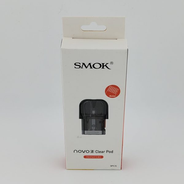 SMOK Novo 2 Clear Pod Meshed 0.8ohm (10-15W) 3pk