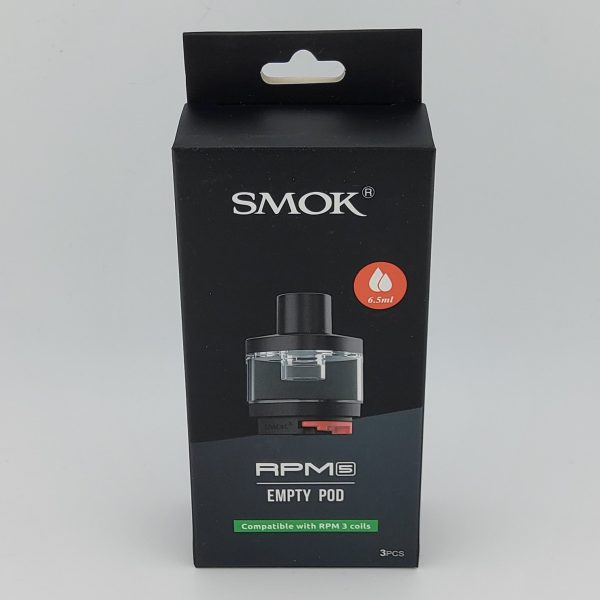 SMOK RPM 5 Empty Pod 6.5ml (Compatible With RPM3 Coils) 3pk