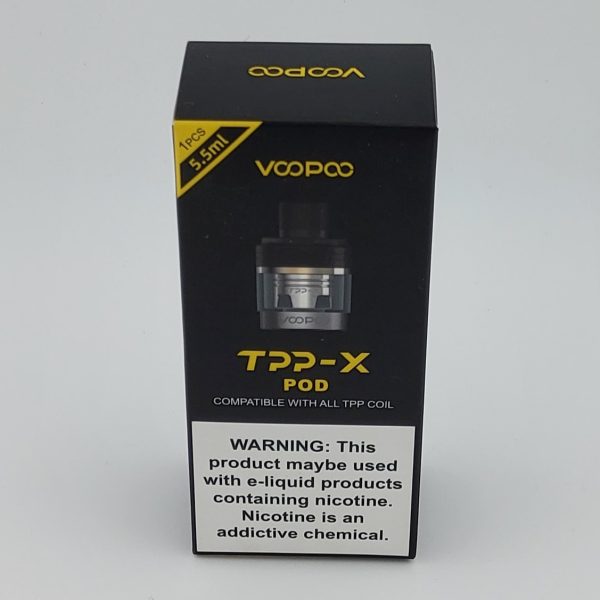 VOOPOO TPP-X Pod 5.5ml (Compatible With All TPP Coils) 1pk