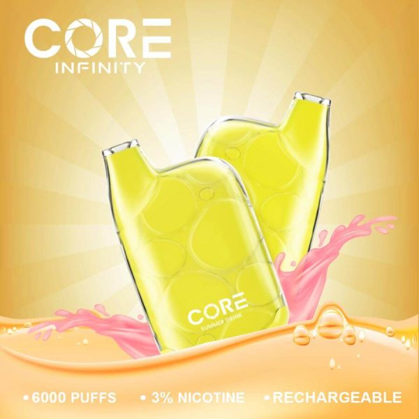 CORE INFINITY DISPOSABLES 3% 6000 PUFFS - Image 6