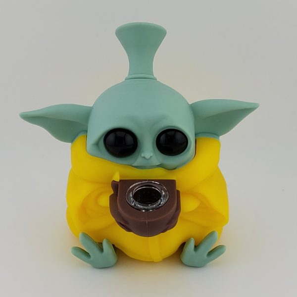 Baby Yoda Silicone Bubbler - Image 2