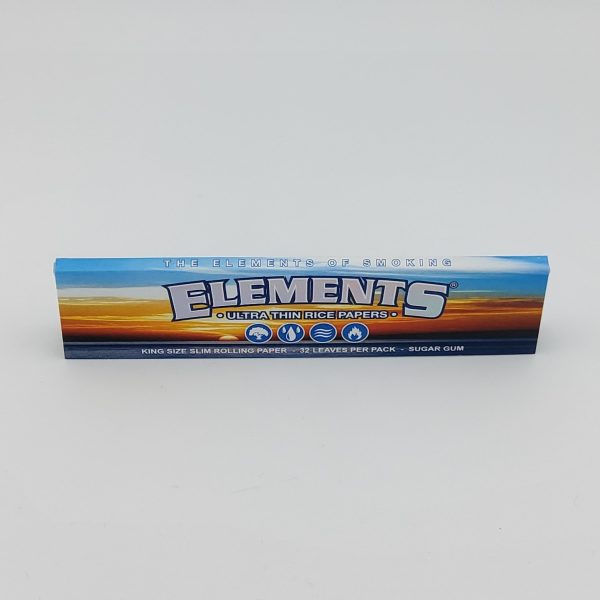 Elements Ultra Thin Rice Papers King Size