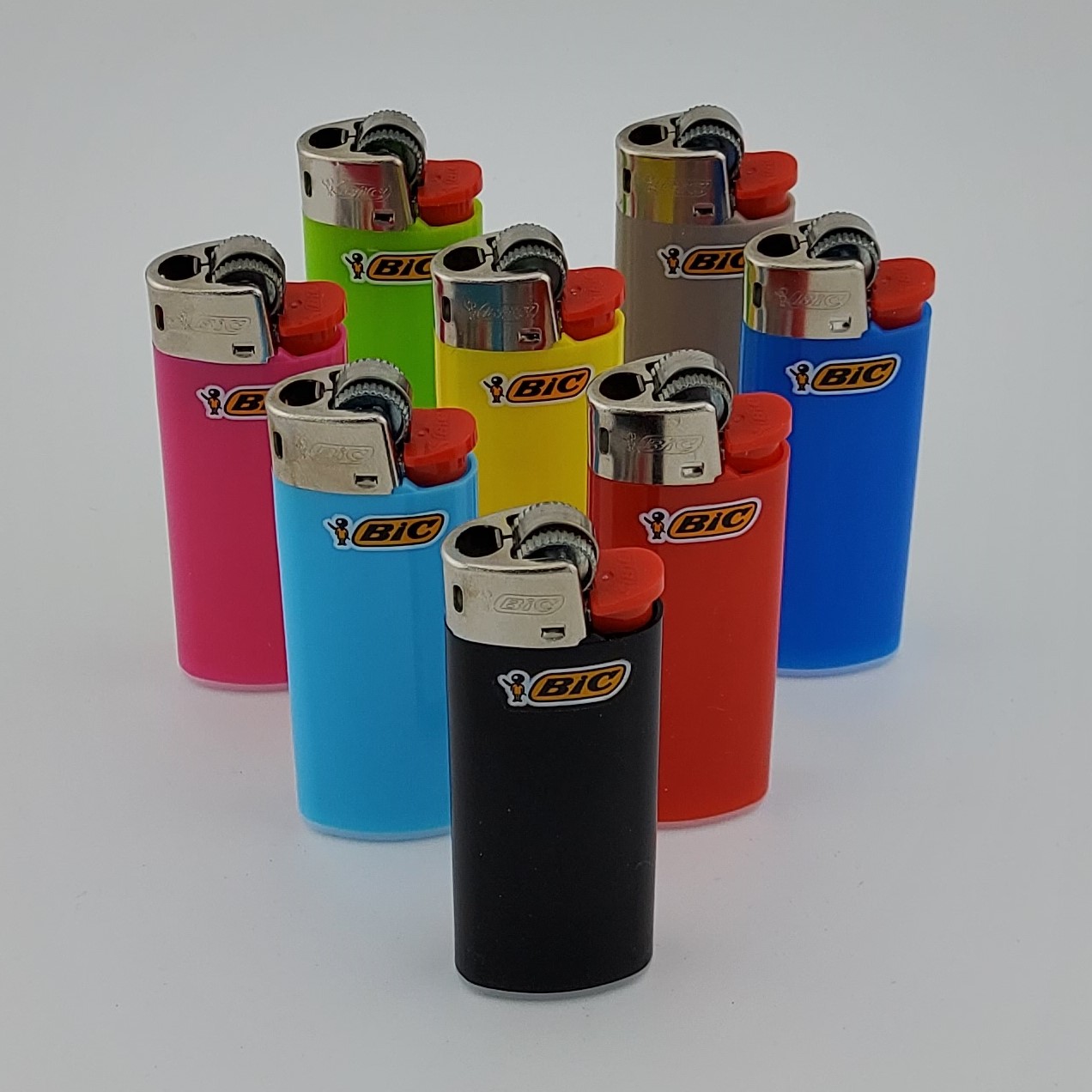 Mini Bic Lighters Assorted Colors
