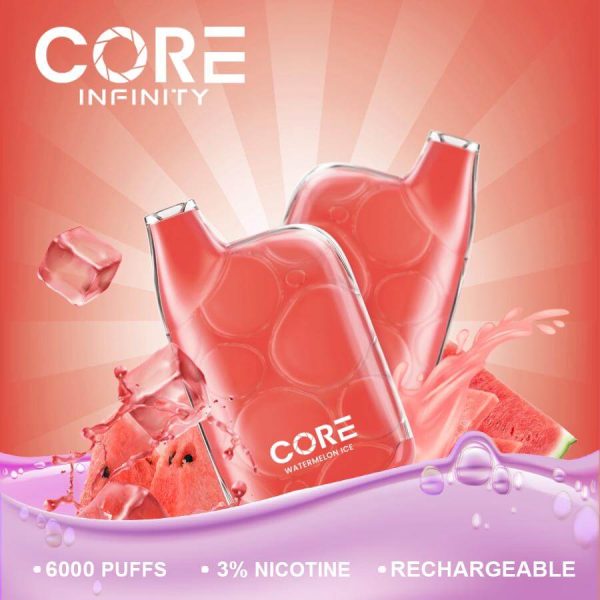 CORE INFINITY DISPOSABLES 3% 6000 PUFFS - Image 5