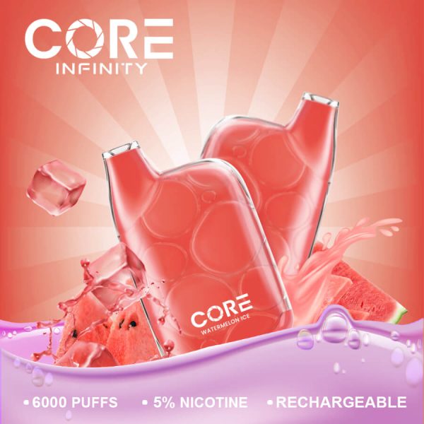 CORE INFINITY DISPOSABLES 5% 6000 PUFFS - Image 4