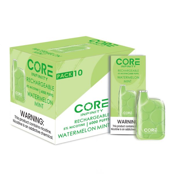 CORE INFINITY DISPOSABLES 5% 6000 PUFFS - Image 2